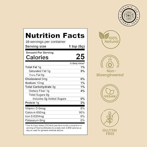 Miniatura 9 de Pride of India - Garam Masala Ground - Mezcla de especias cálidas para variedad de platos - Mezcla sabrosa para curry y pilafs - Fácil de usar -