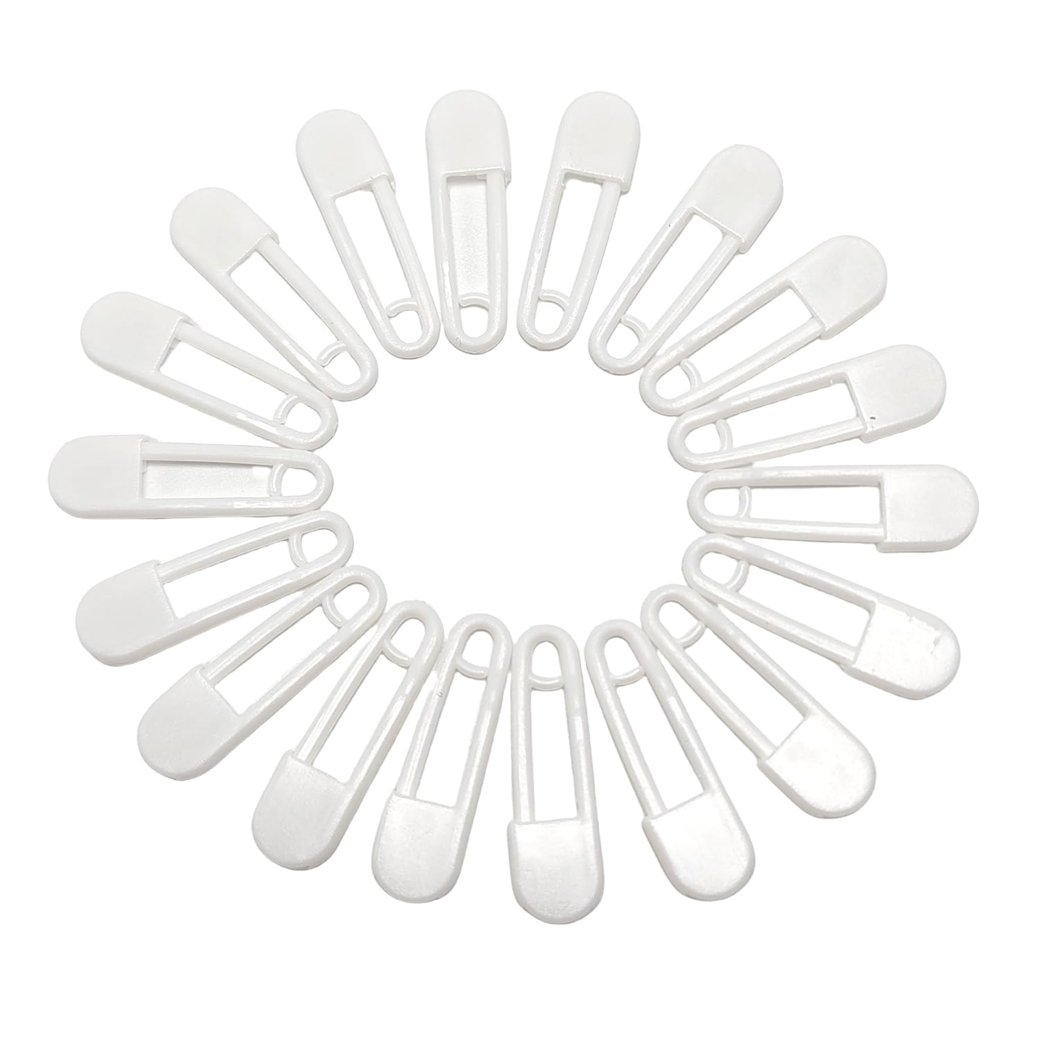 Amazon.com: 100PCS White Plastic Safety Pins 1