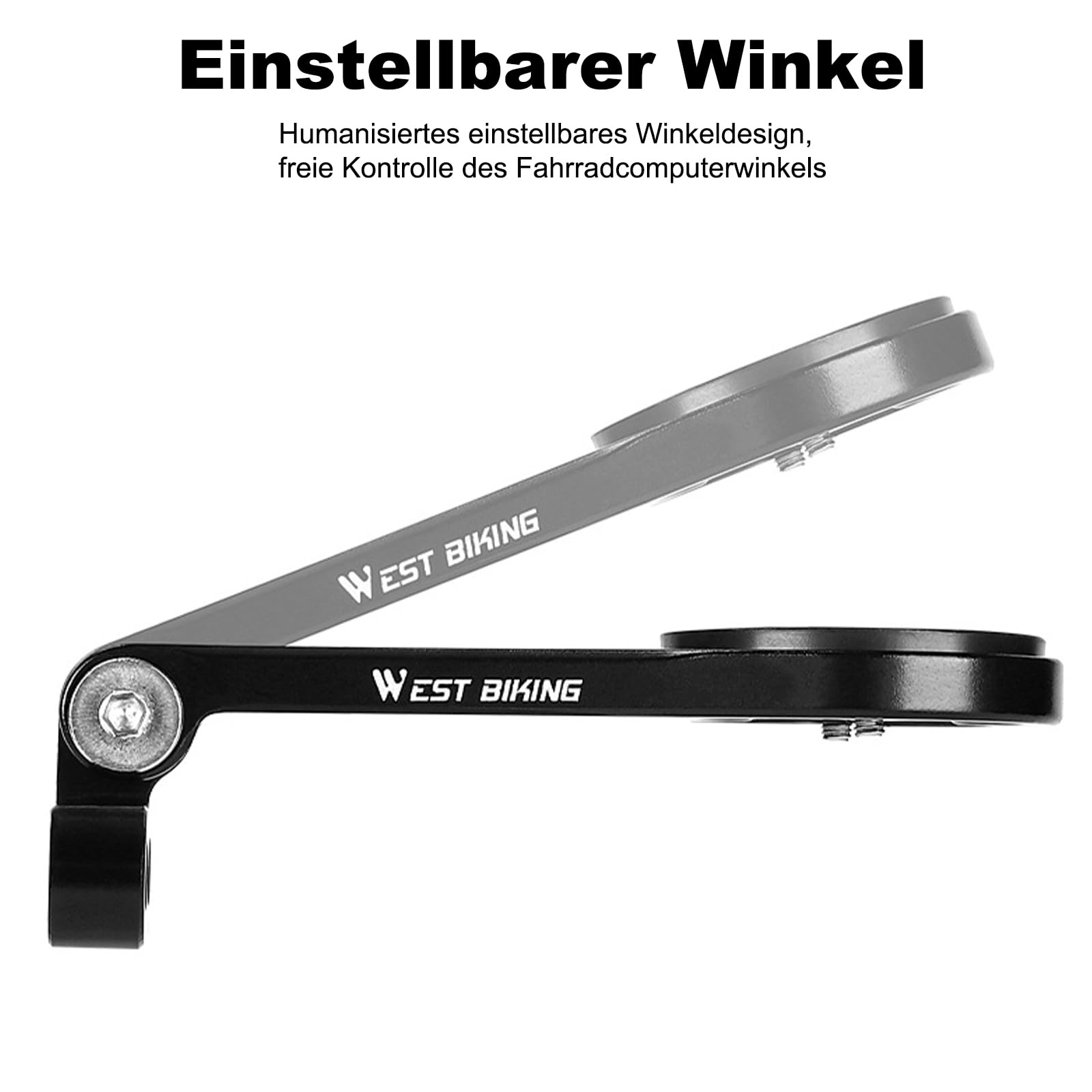 Supporto Manubrio Bici Per Garmin E Smartphone - 2 Pezzi In Silicone, Girevole 360° - Foto 10