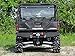 SuperATV Heavy Duty Rear Sport Accessory Bar for Polaris Ranger Midsize 500/570 / EV/ETX/Crew - SEE FITMENT - Wrinkle Black