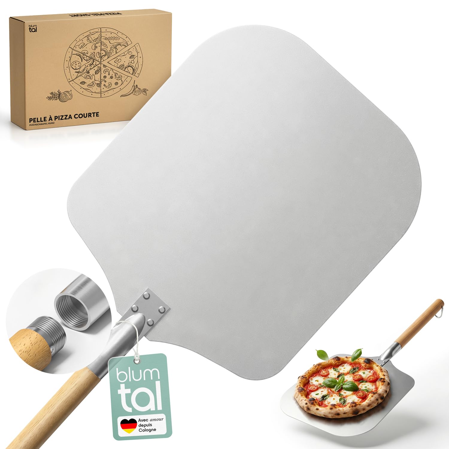 blumtal pelle à pizza 30 cm