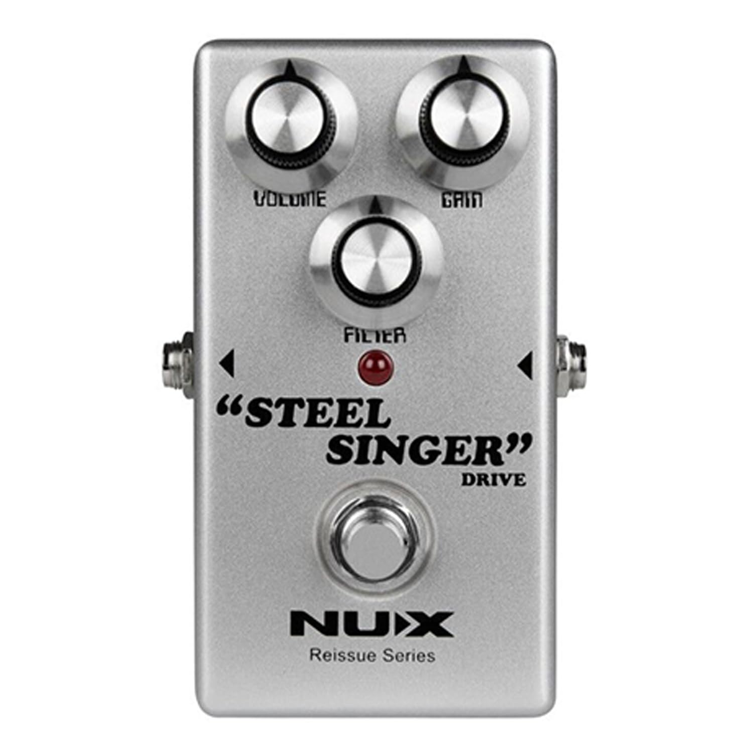 Nux Steel Singer Overdrive Pedal Effektgerät für E-Gitarre + keepdrum Netzteil