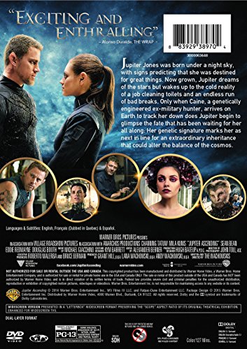 Jupiter Ascending B00VQRFC04 Book Cover