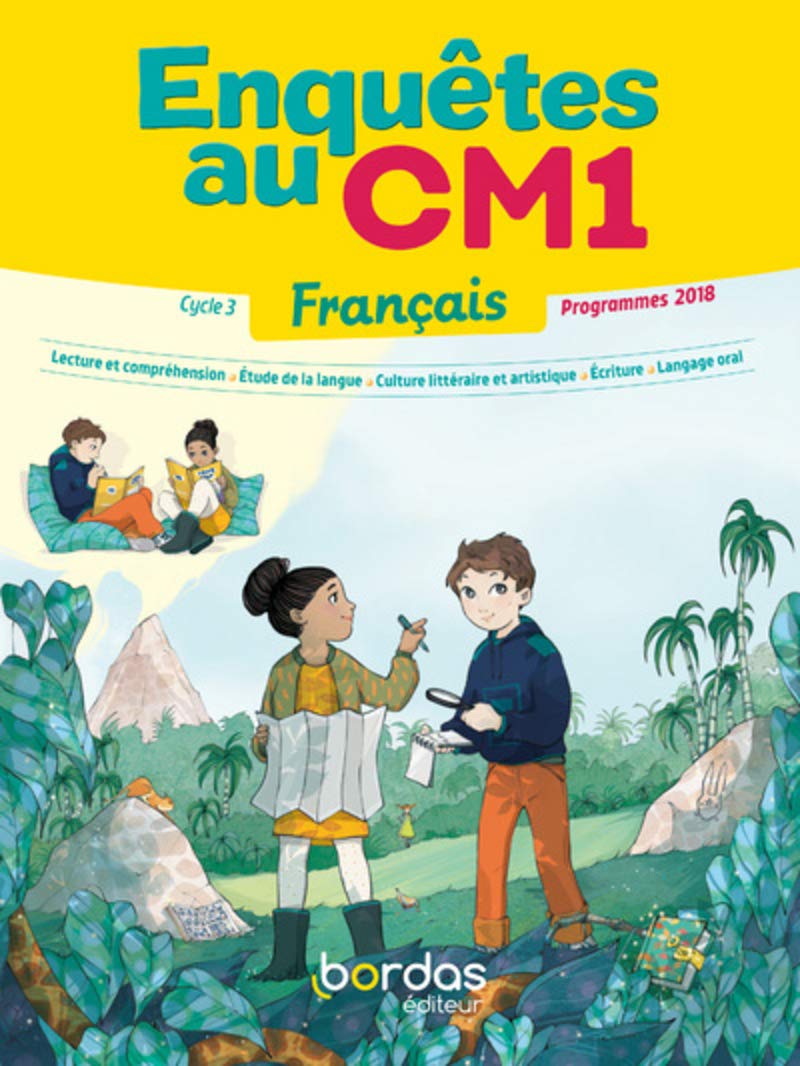 Enquêtes au CM1 Français Manuel élève 2019