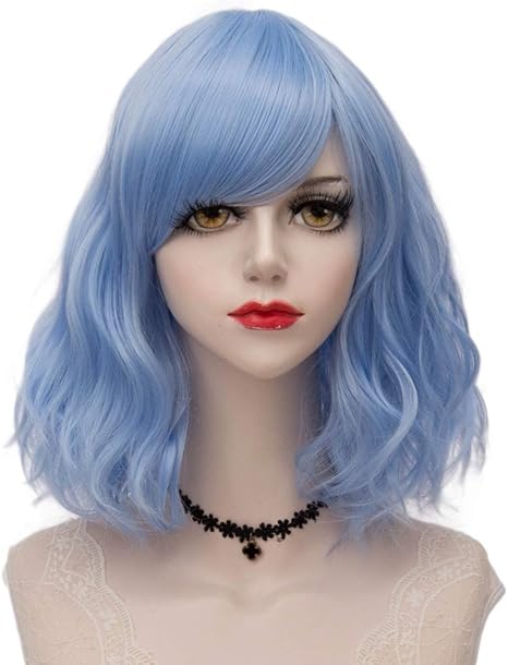Amazon Co Jp Symjp 35cmロリータ女子前髪ショートカーリーオンブルアニメパーティーコスプレウィッグかわいいレインボー熱人工毛 Color 水色 Size フリー ビューティー Amazon Co Jp Symjp 35cmロリータ女子前髪ショートカーリーオンブルアニメパーティーコスプレウィッグかわいいレインボー熱人工毛 Color 水色 Size フリー ビューティー