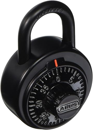 ABUS 7850 KC 2-Inch Locker Dial Combinación Candado, Negro