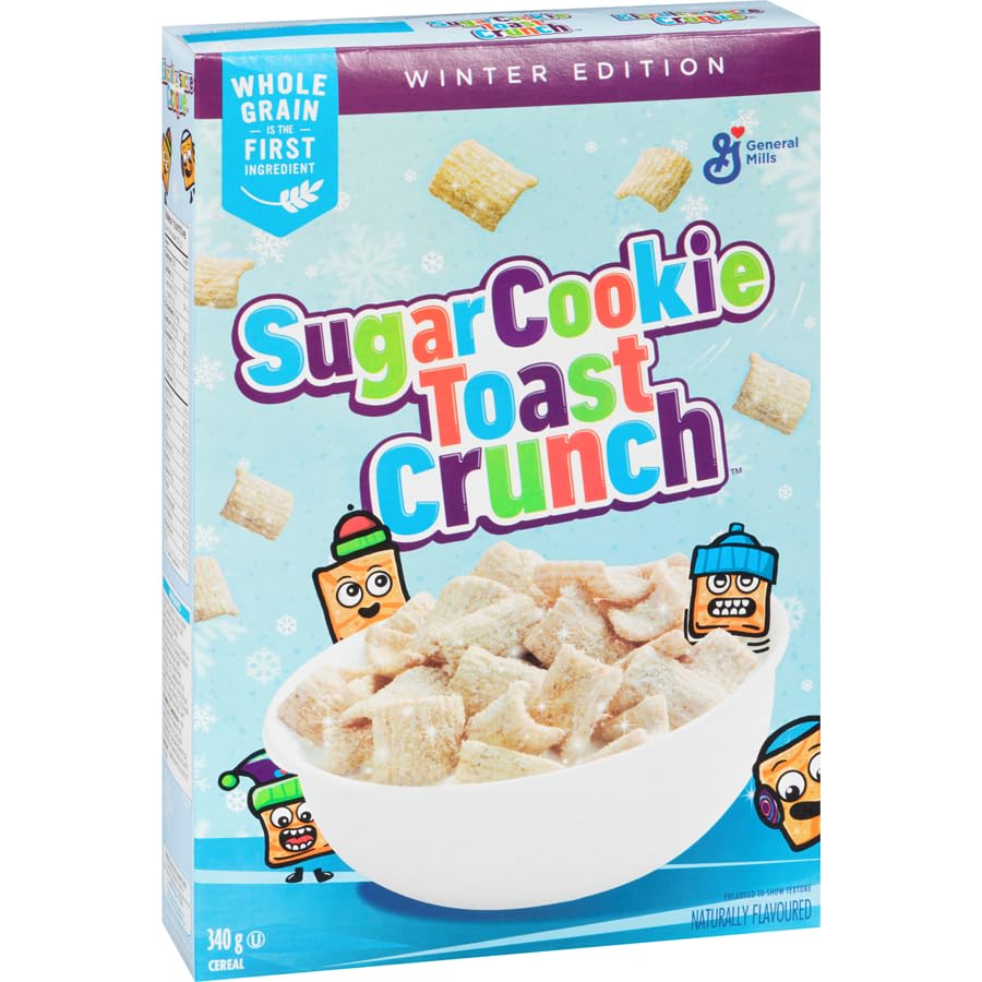 Miniatura 3 de General Mills Sugar Cookie Toast Crunch Cereal, 340 g12 oz (enviado desde Canadá)