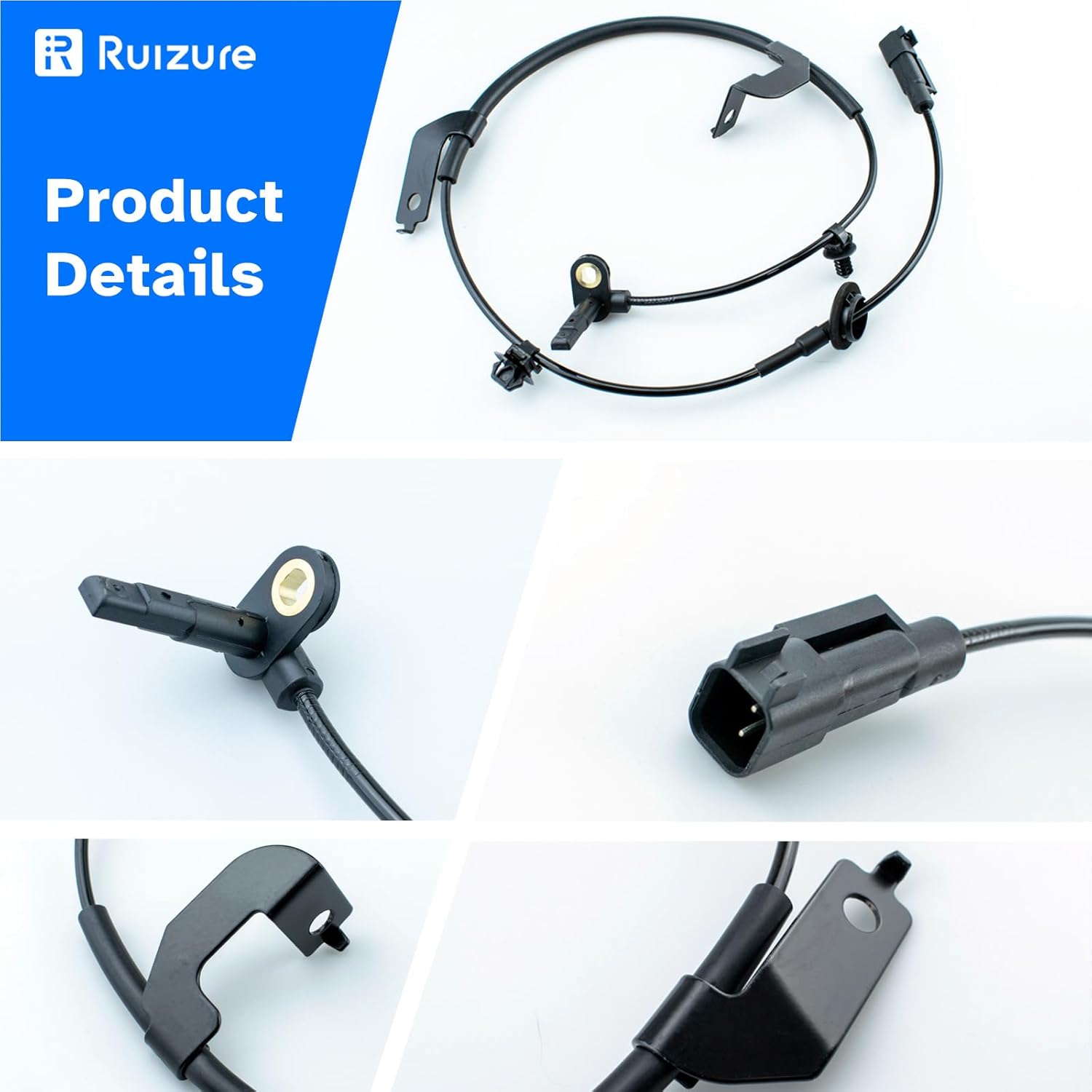 ABS Wheel Speed Sensor Front Rear fit for Jeep Patriot Compass Dodge Caliber 2007 2008 2009 2010 2011 2012 2013 2014 2015 2016 2017, Left Driver & Right Passenger ALS2084 ALS2088 ALS2086 ALS1819 4pcs