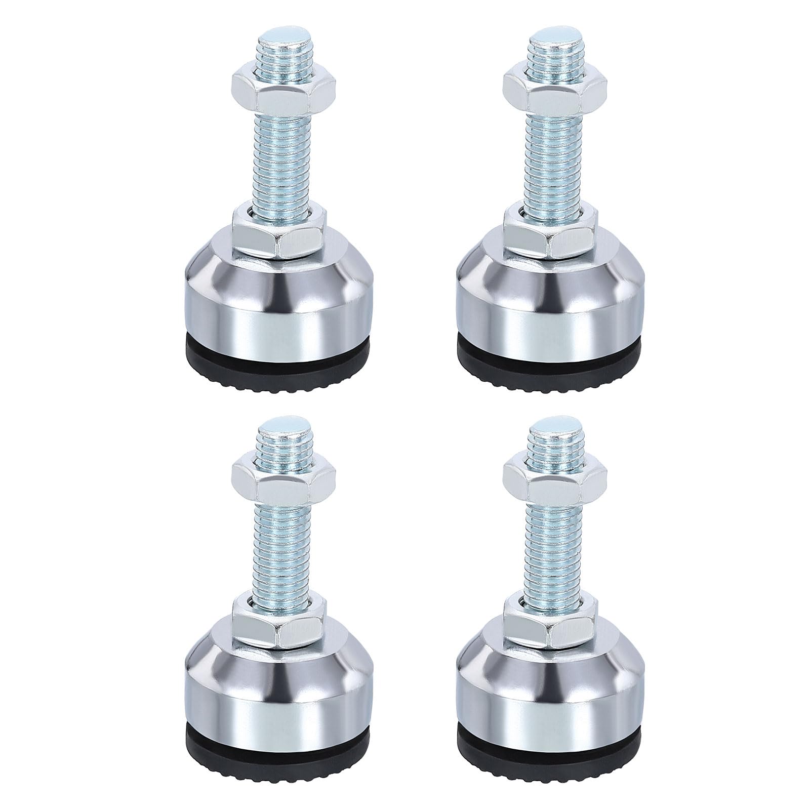 PATIKIL Furniture Leveling Feet 2.8" Dia Base M12 Thread