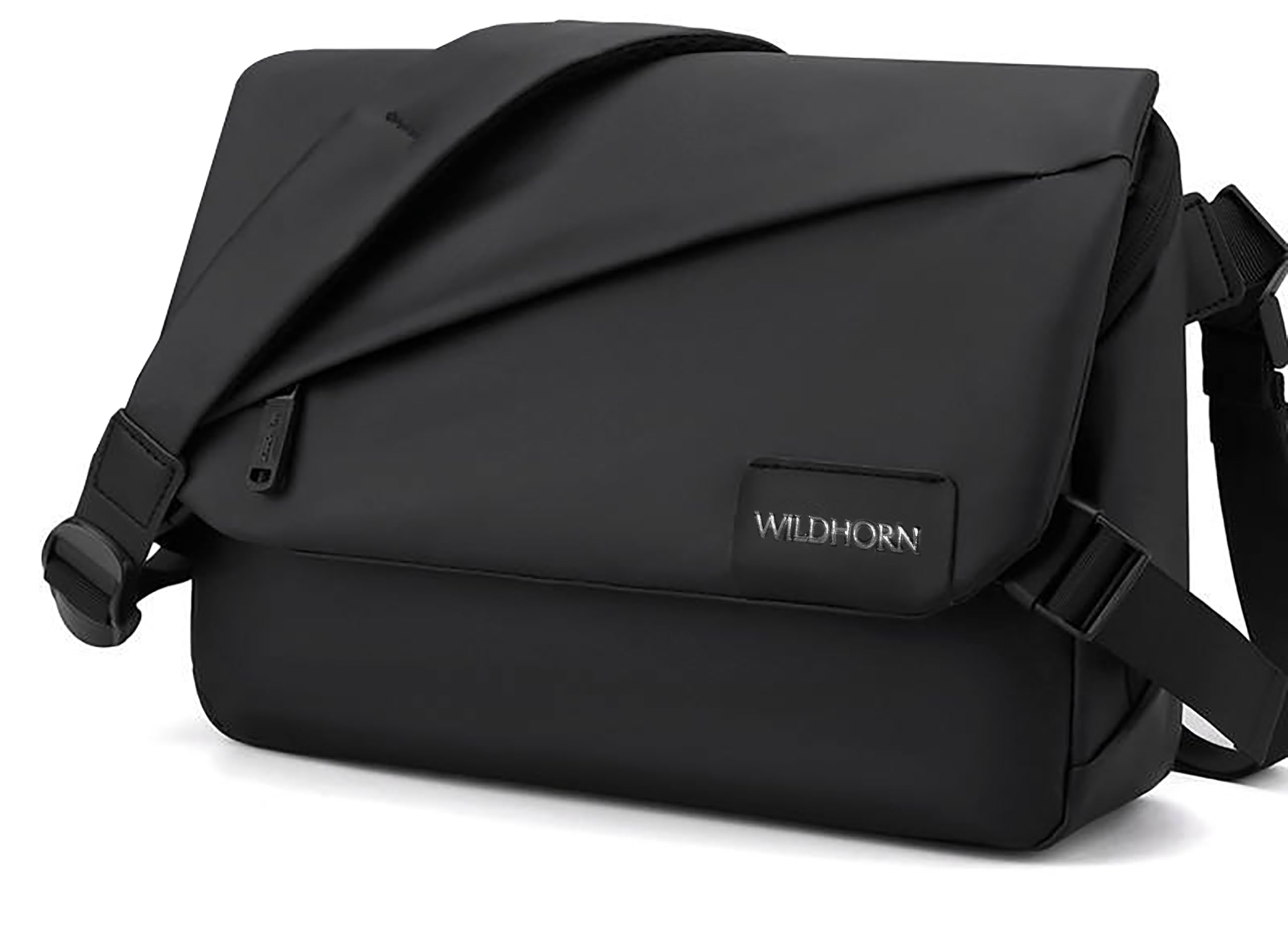WildHorn PU Sling Bag for Men & Women | Waterproof Crossbody Shoulder Bag with Multi-Pocket Storage | Travel, Office & Daily Use