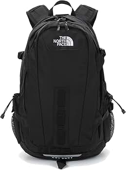 【美品】THE NORTH FACE ブラック ホットショット　リュック Amazon.co.jp: (ノースフェイス) THE NORTH FACE ホットショット