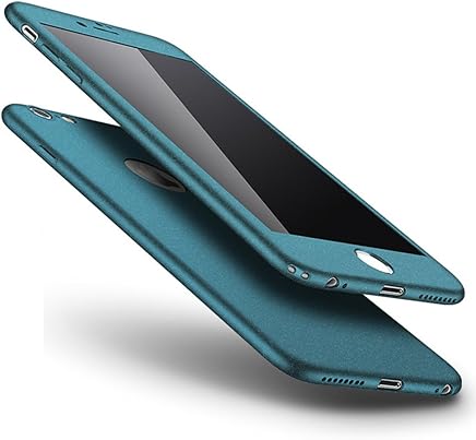 Carcasa ??Funda para iPhone 6/6S, iPhone 6/6S???Pl?stico - 360?grados de protecci?n - Pl?stico duro - Funda transparente - Goma de protecci?n - 4,7? Carcasa ??Funda para iPhone 6/6S, iPhone 6/6S???Pl?stico - 360?grados de protecci?n - Pl?stico duro - Funda transparente - Goma de protecci?n - 4,7?