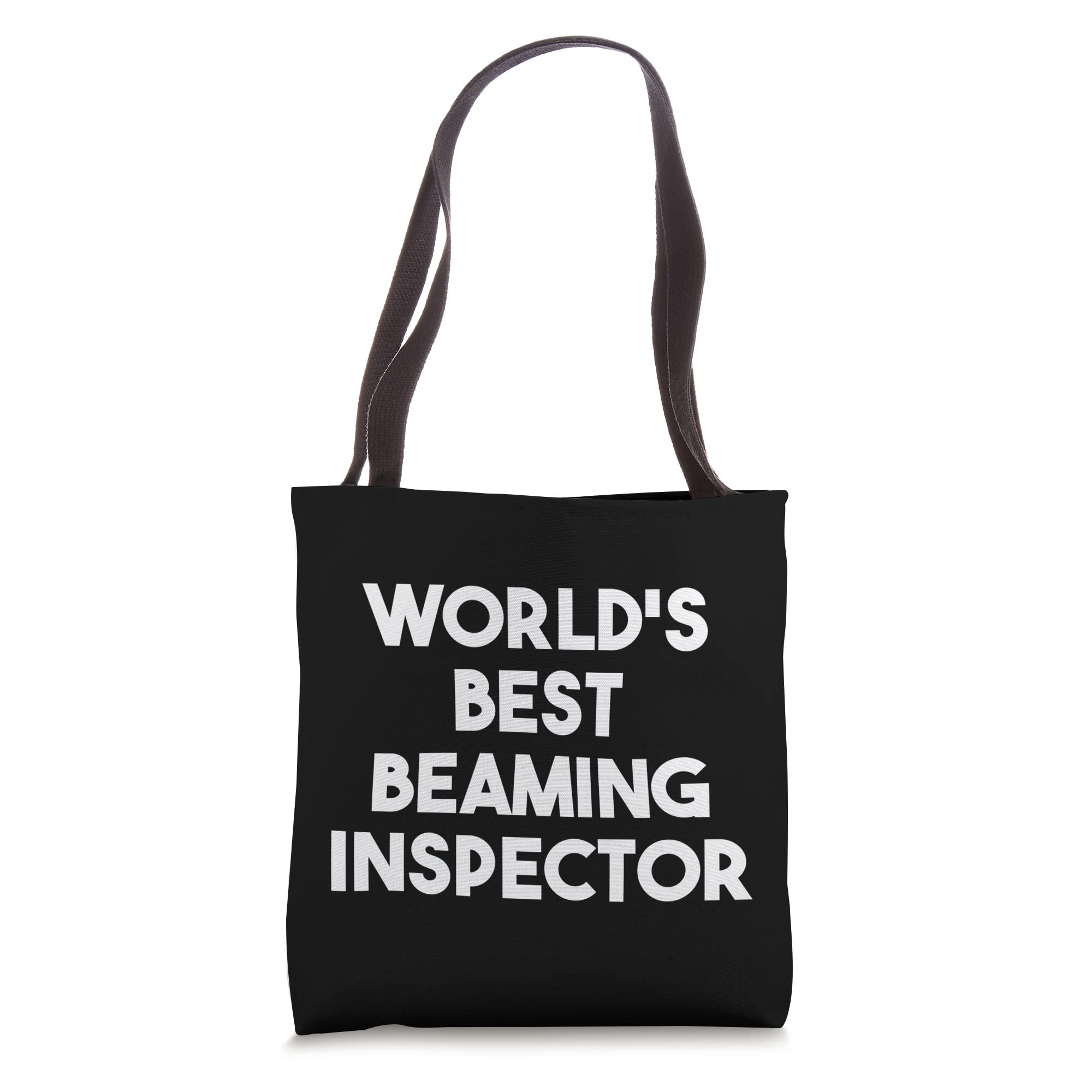 World's Best Beaming Inspector Tote Bag