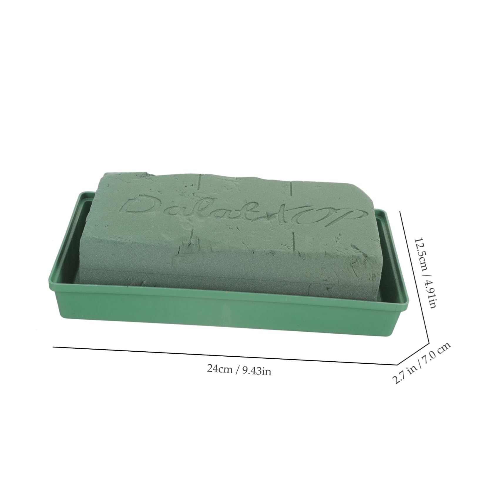 BEBEMOKO DIY Flower Arrangement Supplies Tombstone Flower Saddle Headstone Floral Base Mud