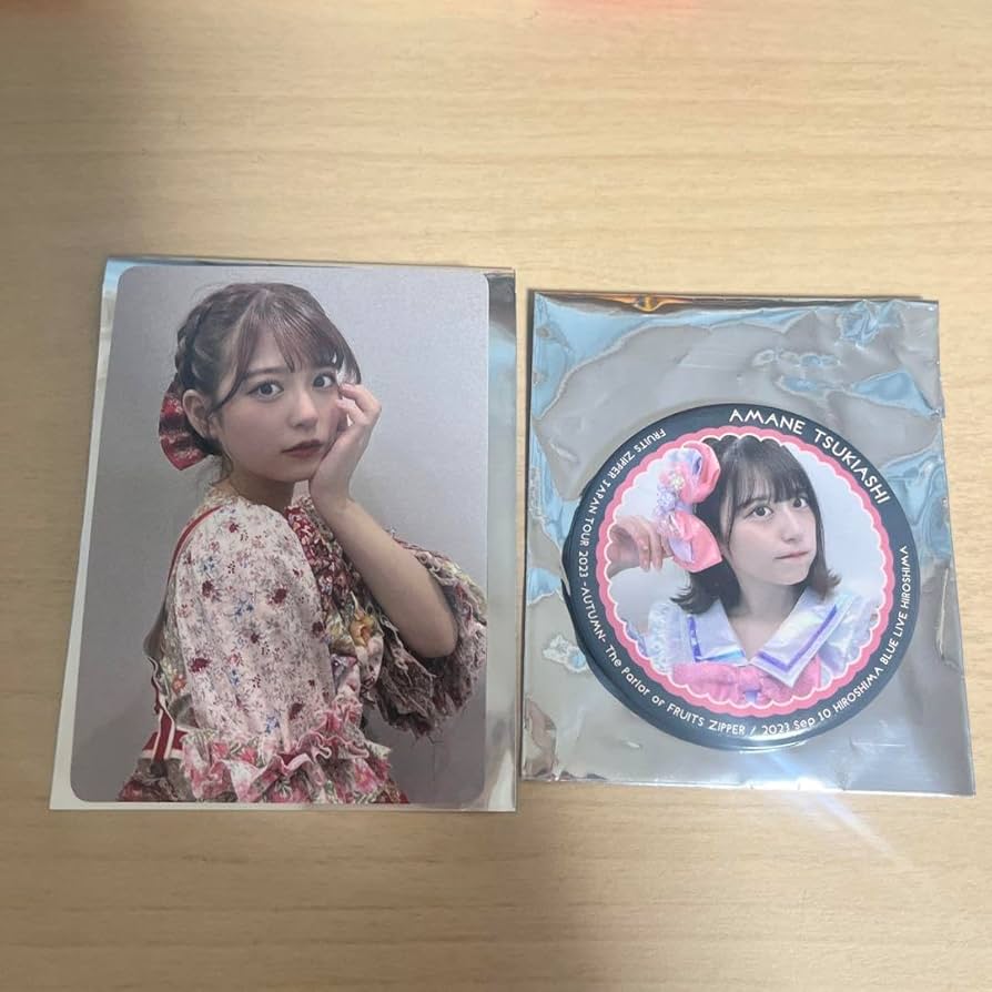 月足天音 OSHI API Tee ver2、タオル、アクスタ、缶バッジ 月足天音 OSHI API Tee ver2、タオル、アクスタ、缶バッジ