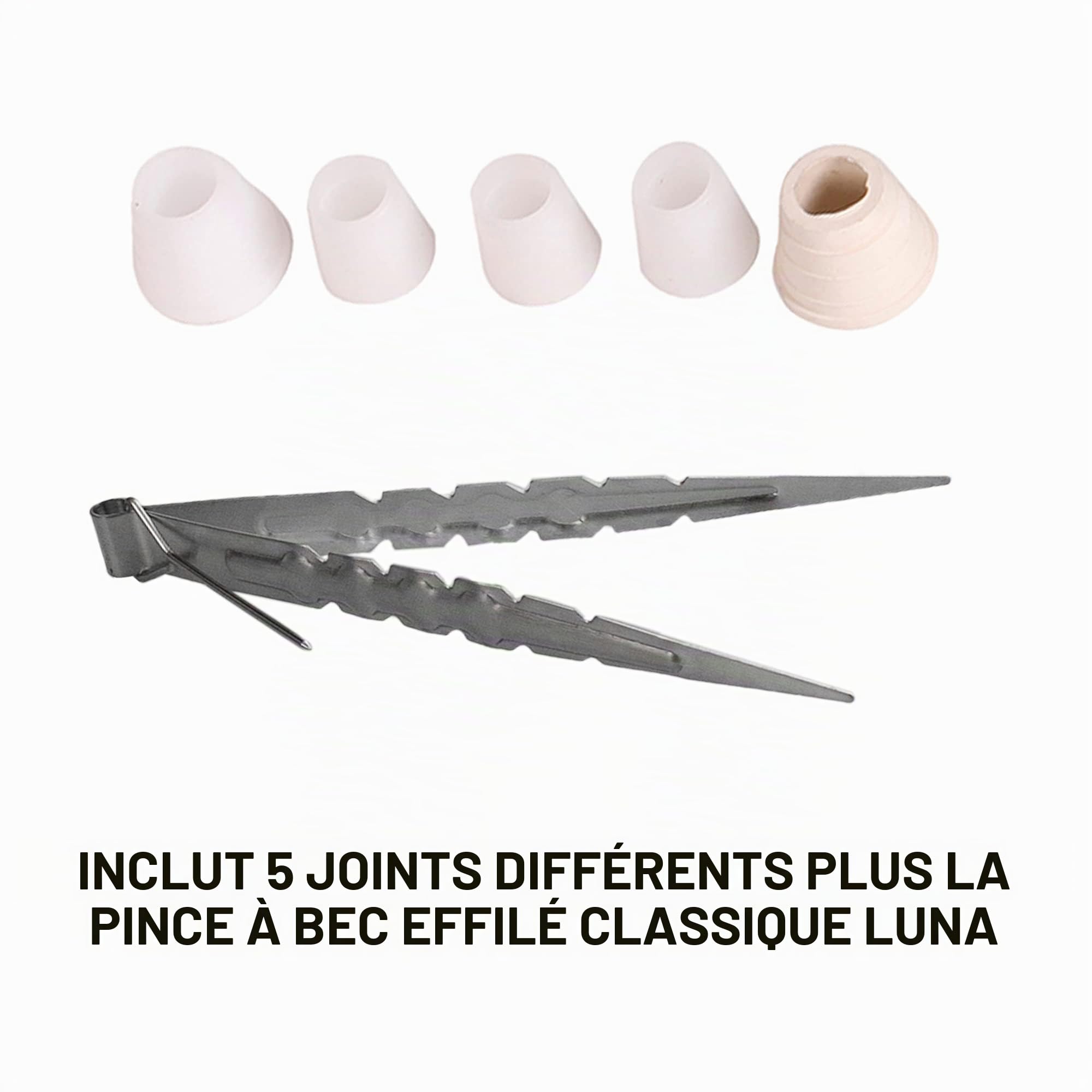 Luna Hookah Premium Travel Tradi Shisha Kit complet Design élégant | Pipe à eau traditionnelle 43 cm avec tête en pierre, cheminée, tuyau traditionnel et pince (Bleu Foncé)