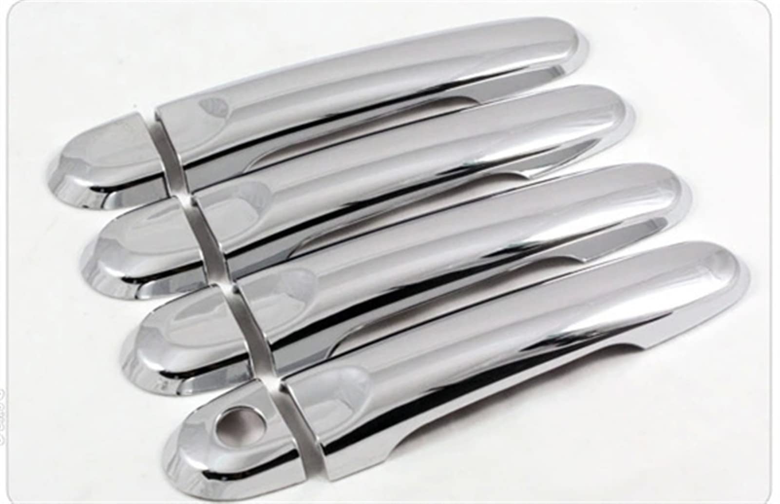 CFUNMNVBVZ Car Inner Door Pull Handle for Nissan A&lmera 2012 2013 2014 Chrome Car Side Door Handle Cover Trim