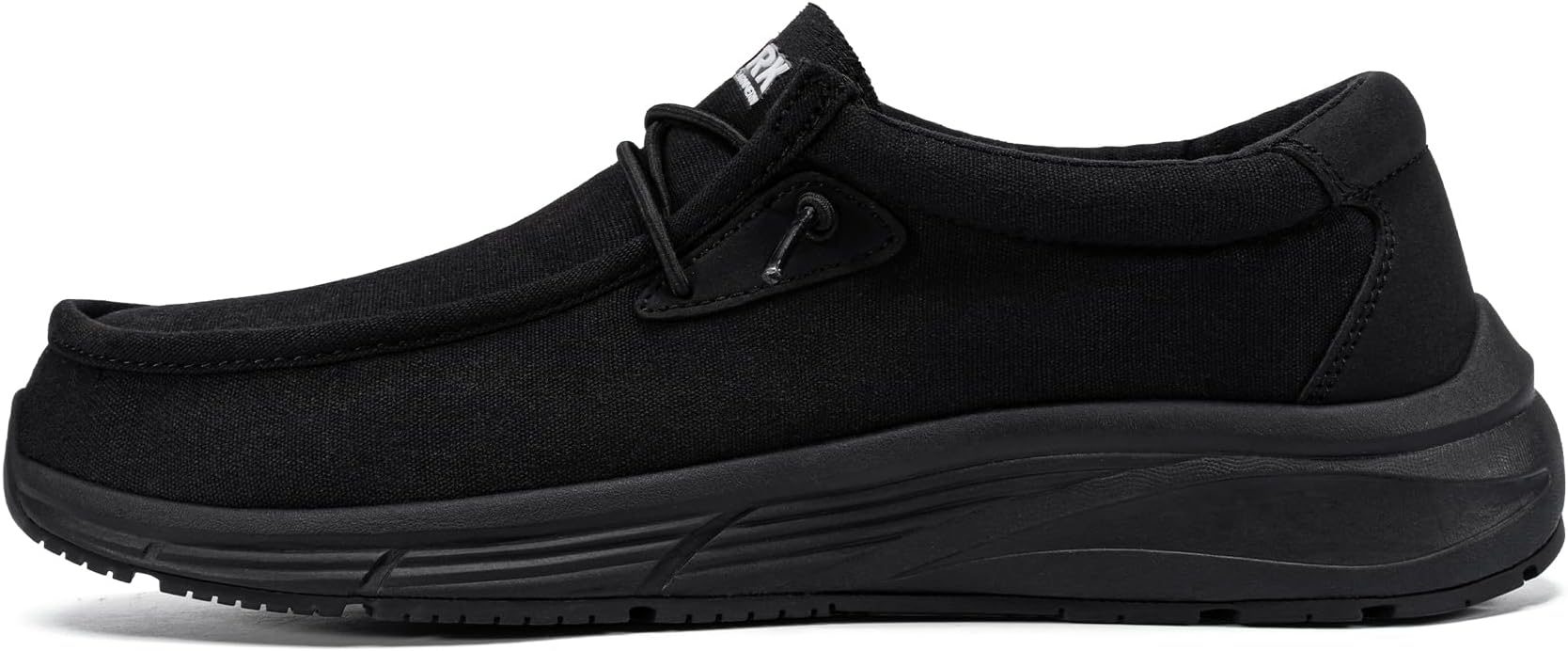 LARNMERN Slip Resistant Work Loafers Mens Arch Support for Plantar Fasciitis Zapatos Trabajo Lightweight Food Service Driving Chef Shoes Slip-On