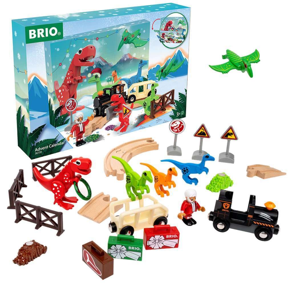 Amazon.com: BRIO World 36120 Advent Calendar | Railway Accessories