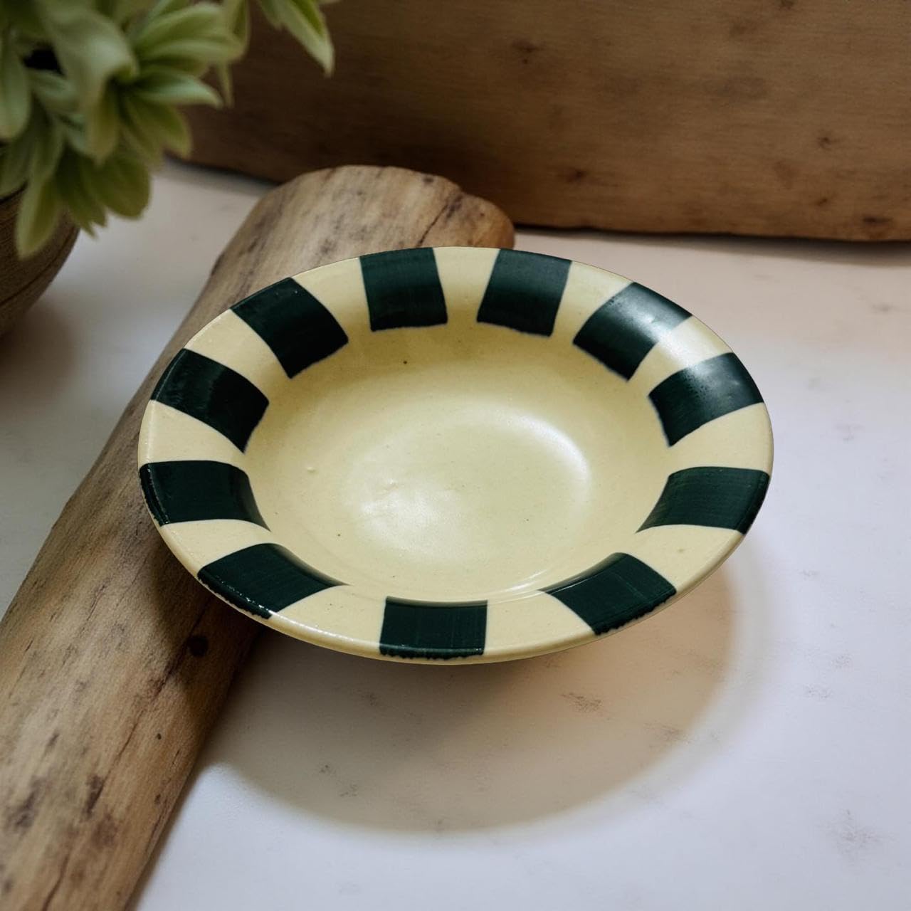Blue Heart Ceramic Soup Plates - 2 Pack -21