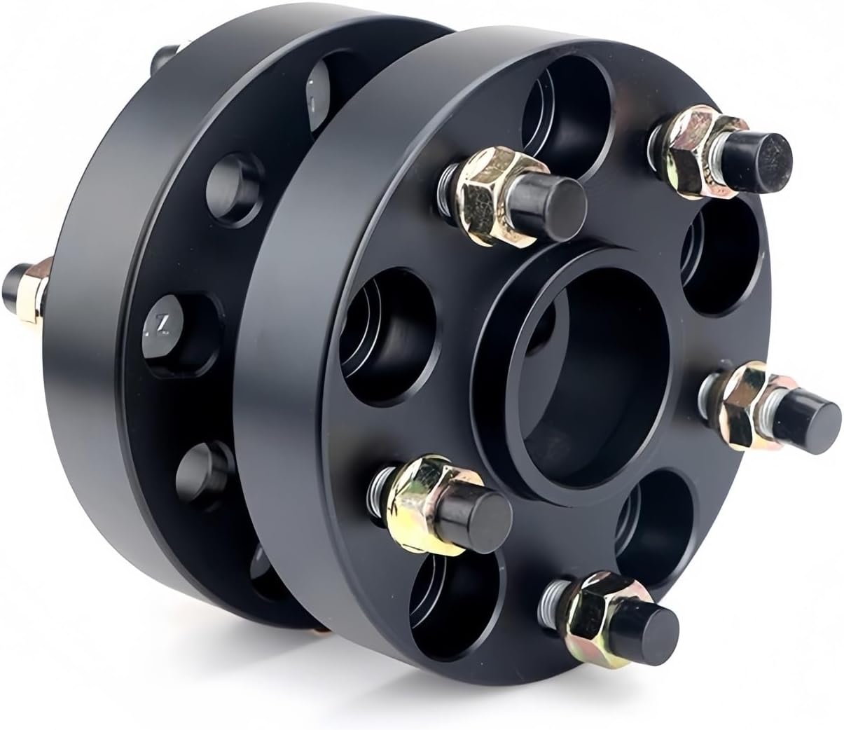 Car wheel spacer 2Pieces Wheel Spacer Adapter 5 Lug For Ford for Mustang for Explorer M1/2 or M14x1.5(25mm CB 70.6 M1-2)