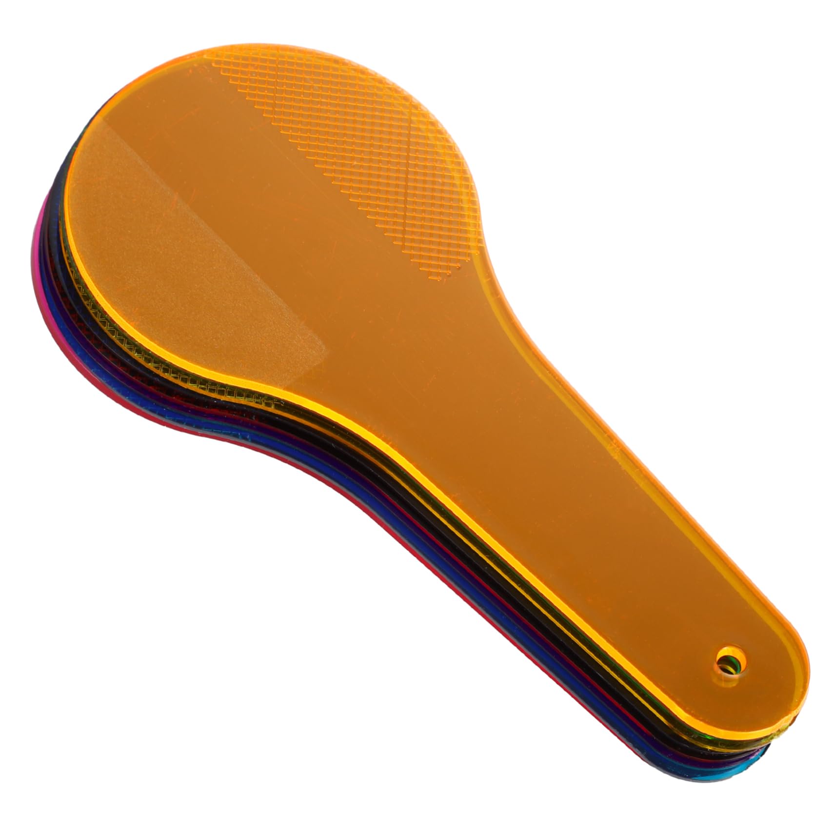 SEWACC 8 Sheets of Boys and Girls Color Translucent Film Paddles Mixing Sheets Violet Filter Optics Physics Board for Science Learning Classroom Supplies