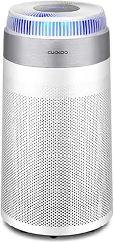 Cuckoo CAC-D2020FW True HEPA+ Filter (H14) Purificador de aire con absorción de aire de 360°, elimina alérgenos, humo, polvo, moho, olor y caspa
