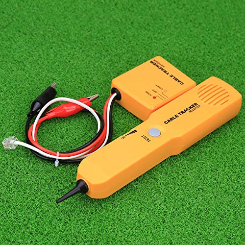 Cruiser TM11 Cable Finder Tone Generator Probe Tracer Wire Tracker Cable Circuit Tester Features Alligator Clips Rj11 Plug Finding Tool thumb #3