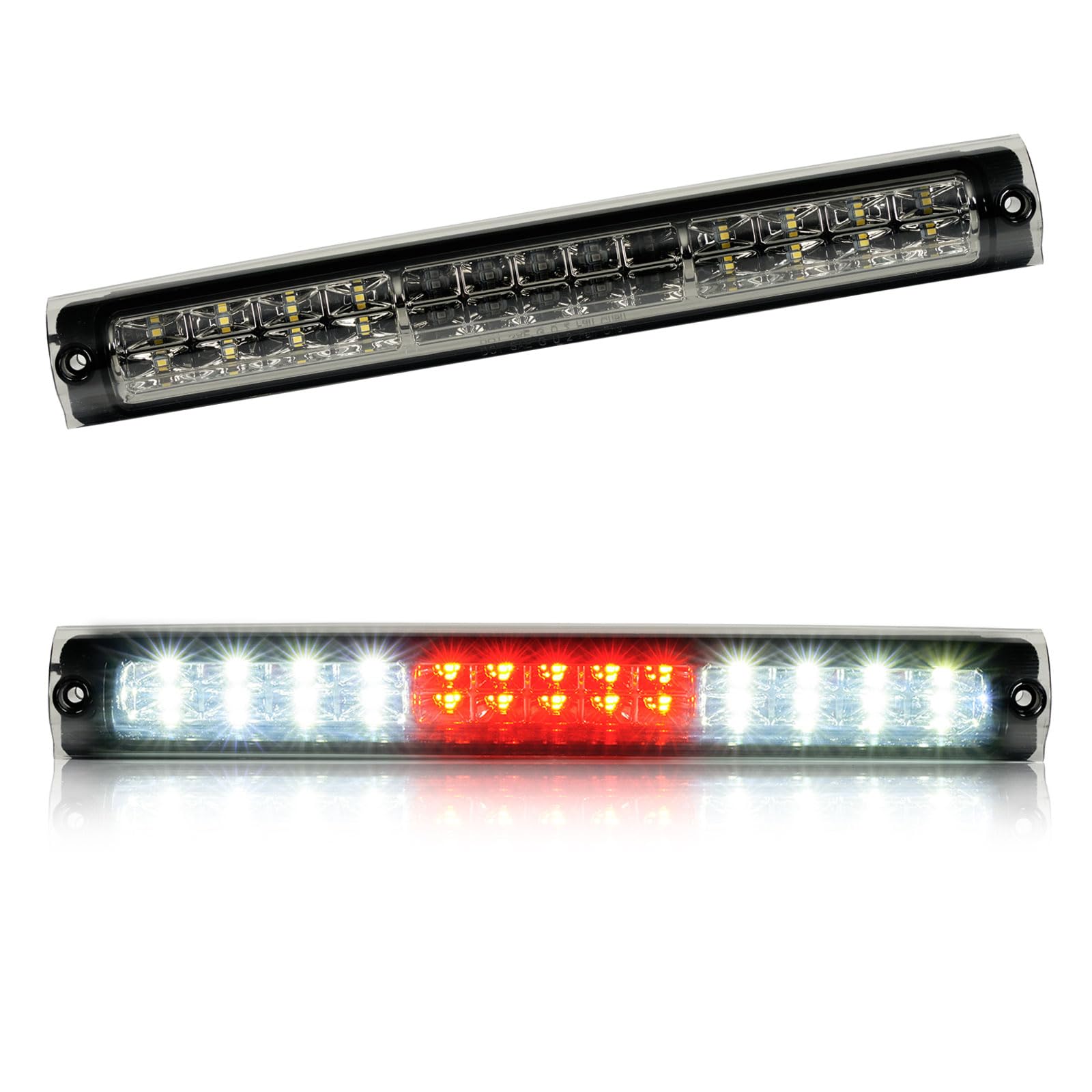 Third 3rd Brake Light LED for 1997-2003 Ford F150, High Mount Rear Brake Lights Assembly for 2004 F-150 Heritage, Waterproof Center Cab Lamp Stop Light