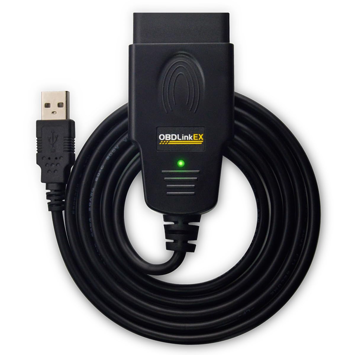OBDLink ScanTool EX USB – Professionelles Auto-Diagnosegerät für mehrere Marken, batteriebetrieben – kompatibel mit OBD2/RenoLink/ForScan/MultiECUScan, Windows 10