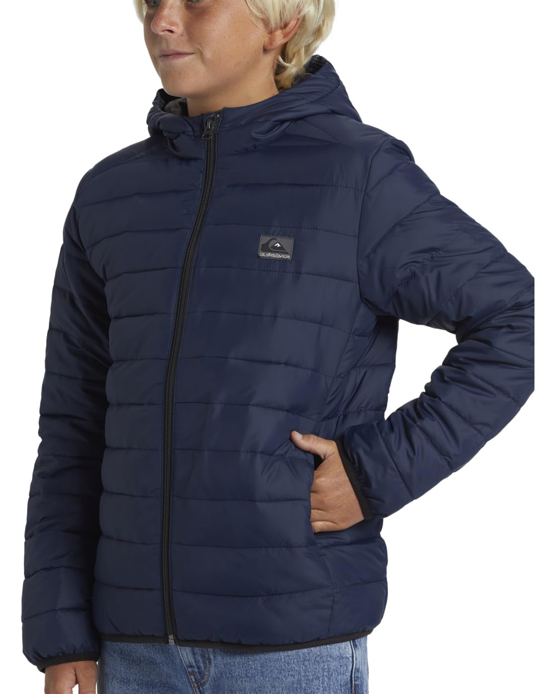 Quiksilver Boys' Scaly Windbreaker Jacket, Garçon