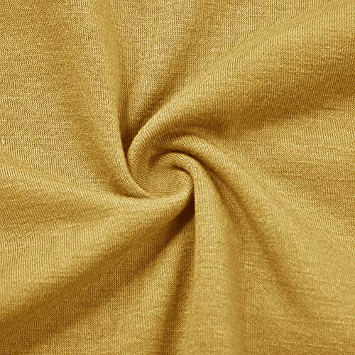 Image of MITILLY Women's Casual T-Shirt Dresses Sleeveless V Neck Button Down A Line Loose Swing Short Dress with Pockets