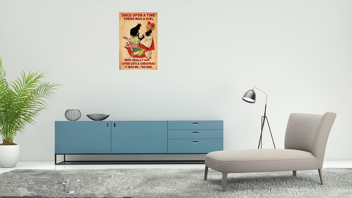 and Into The Garden I Go to Lose My Mind and Find My Soul, poster retrò in metallo vintage, decorazione da parete per casa, caffè, 20 x 30 cm (17