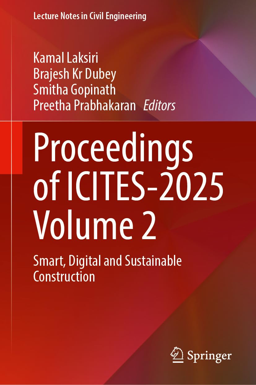 ICITES-2025 Volume 2 : livre de génie civil et construction durable en anglais