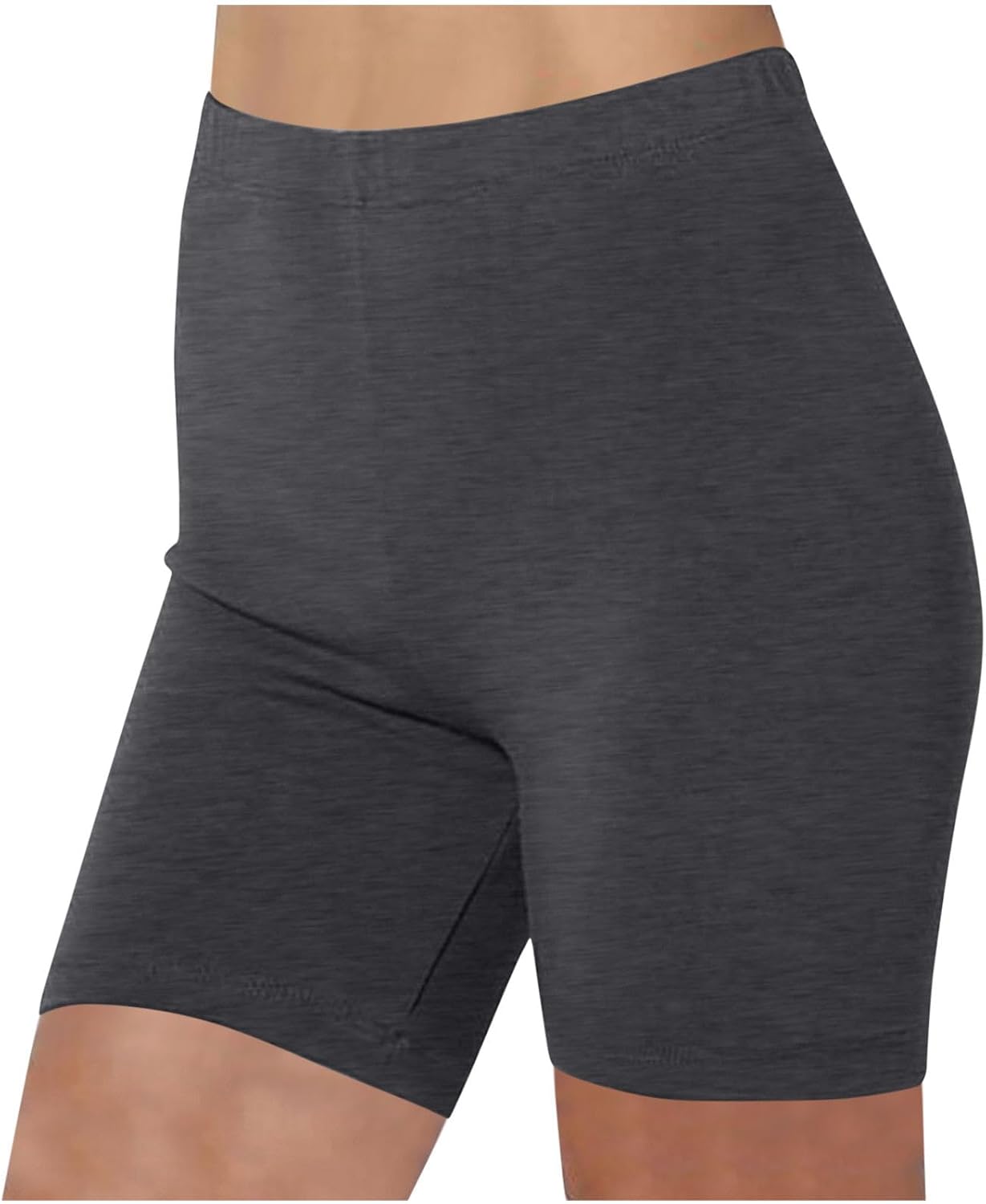 2026 Women's Cotton Stretch Legging High Elastic Waist Biker Short Soft Lightweight Bike Shorts Sport Yoga Sweatpant