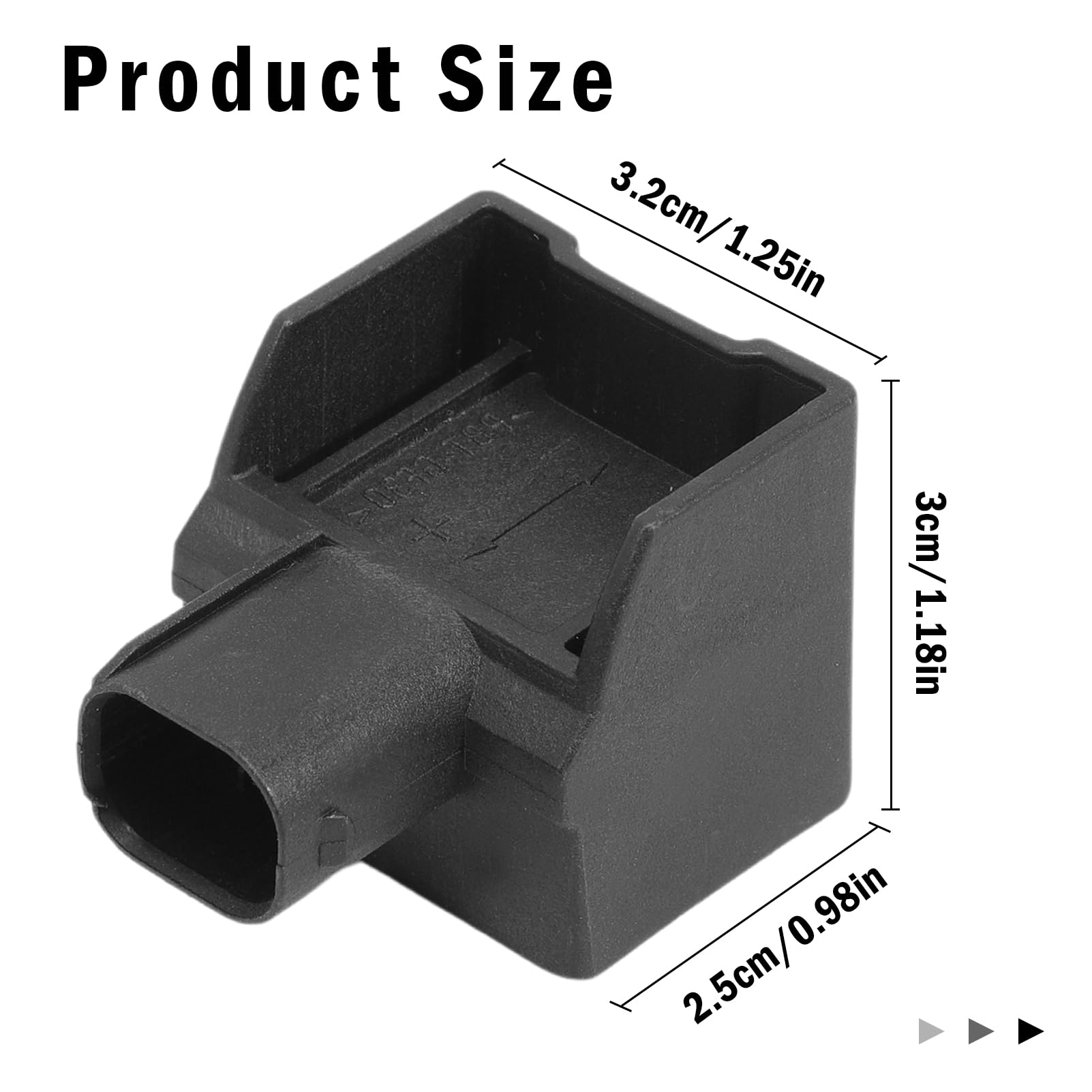 Sensor ESP 1J0907651A para A2 A3 TT Golf 4 Polo Transporter T5 Seat Leon Sensor de aceleración Sensor AIC Aceleración lateral 59076 OE#1J1907639 Golf IV