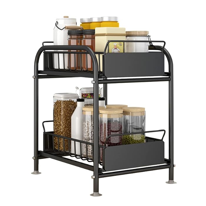 Buy UHOOME kitchen organizer Kitchen Countertop Organizer Under Sink