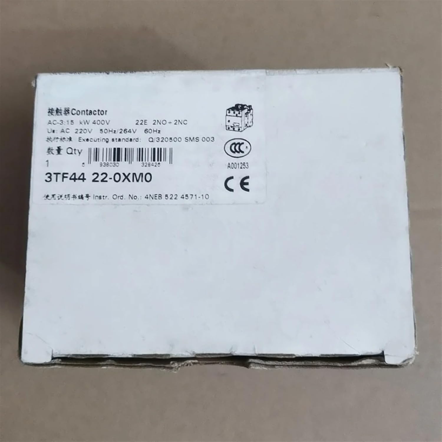 1PCS 3TF44 22-0XM0 3TF44220XM0 for Contactor