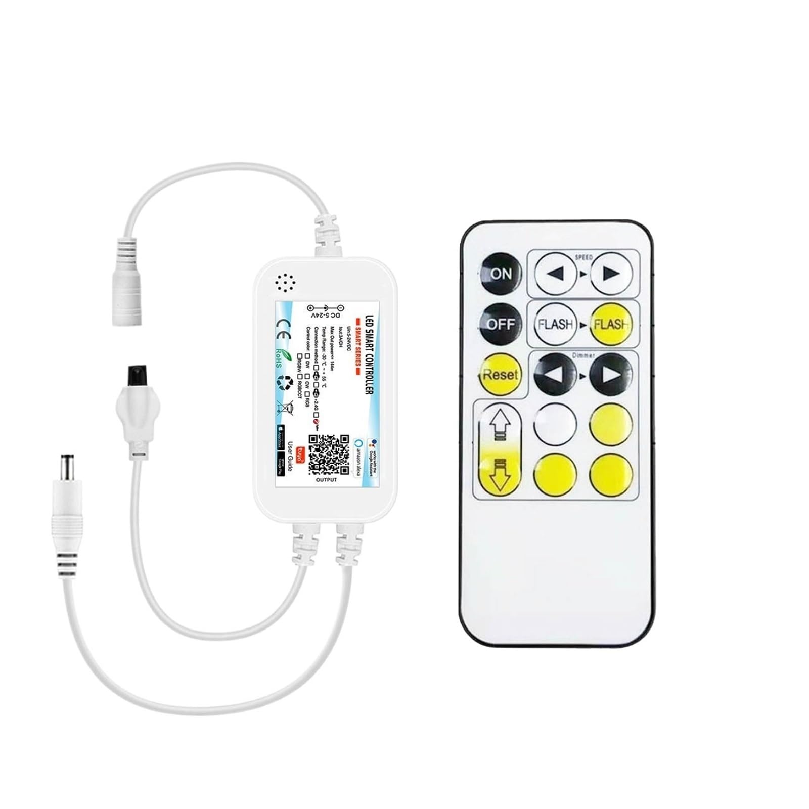 DC12 DC24V DC5V USB WiFi 5050 RGB / RGBW Dimmer Light Monochromatyczne LED Dimmer (Ściemniacz ze zdalnym sterowaniem)