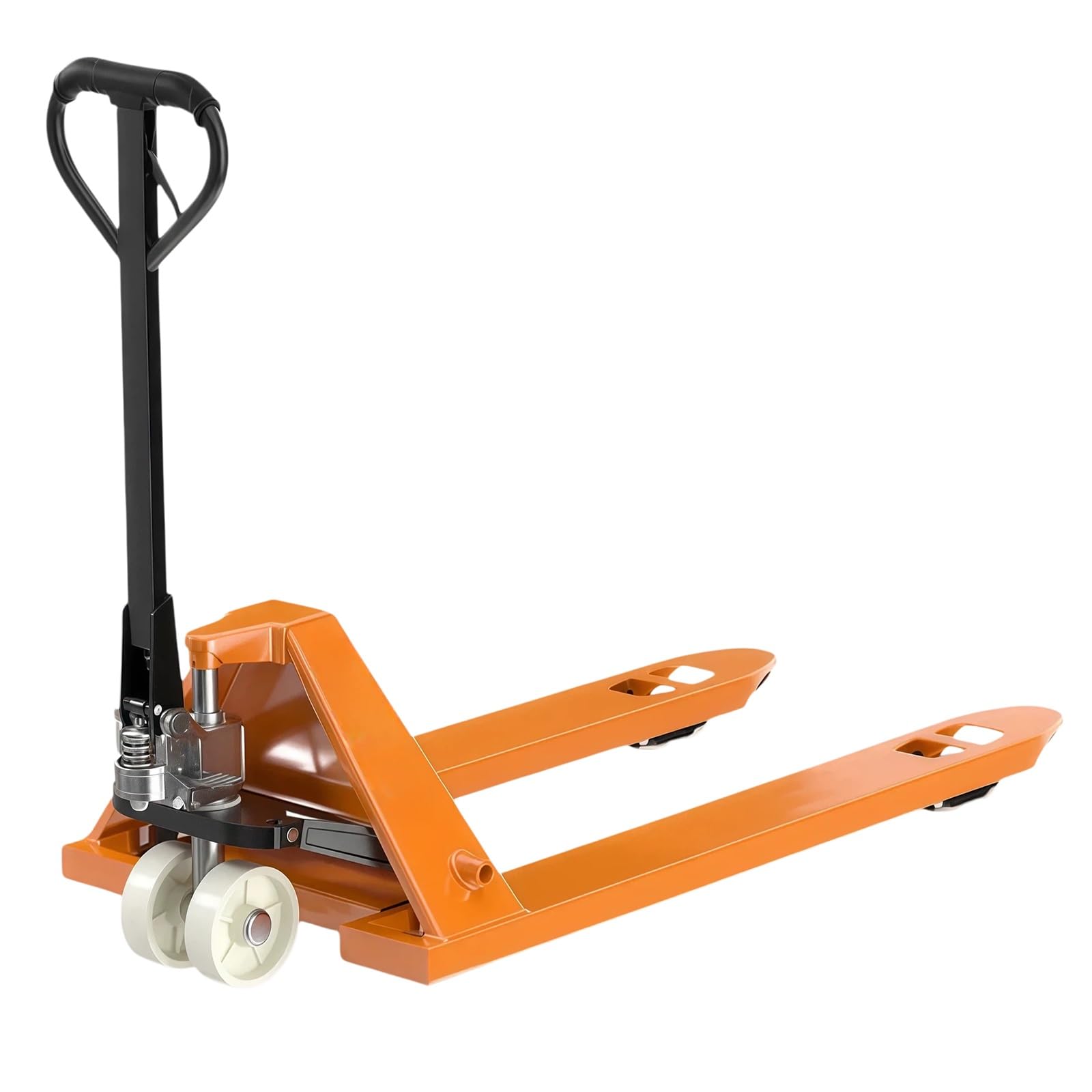 Pallet Jack Hydraulic Pallet Jack 180 Degree Handle with Foot Release for Workshop Production Line(3000kg,Small)