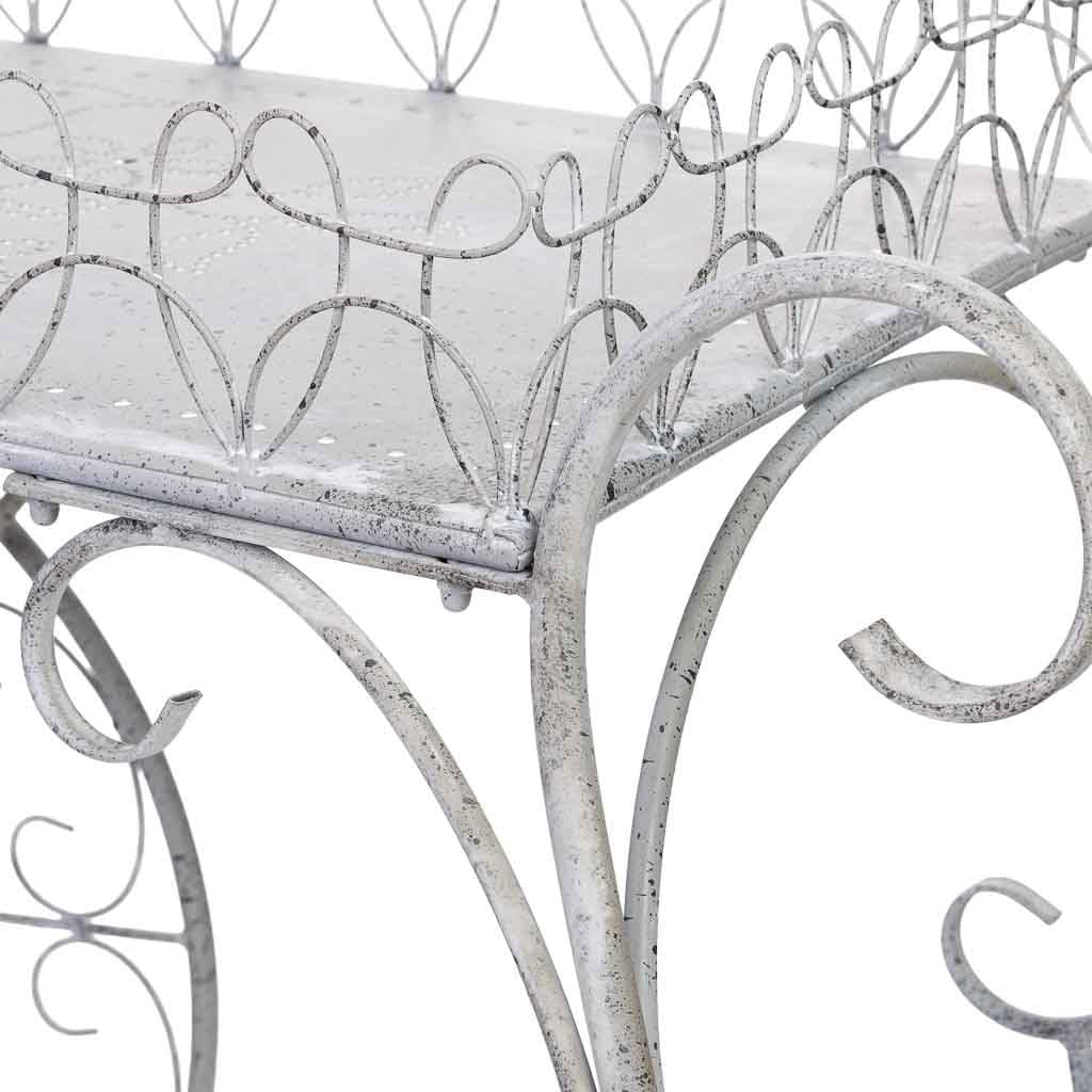 WANDERLUST DECO Carro expositor de metal 114.94x55.25x78.11h cm