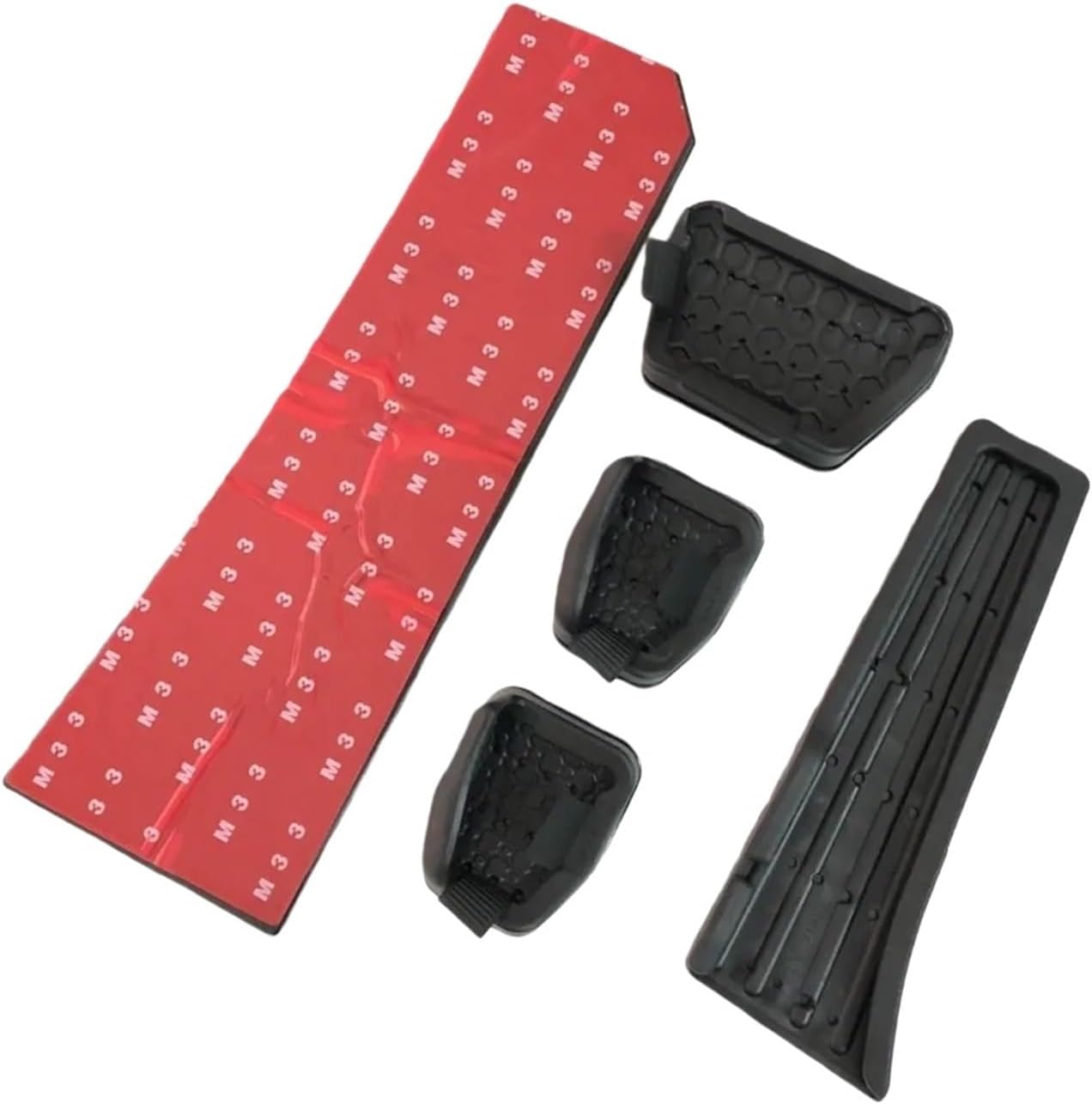 Compatible With Z4 E85 E86 E89 Aluminum Alloy Gas Fuel Brake Footrest Pedal Plate Pad Car Accessories(Footrest No Drill Bk)
