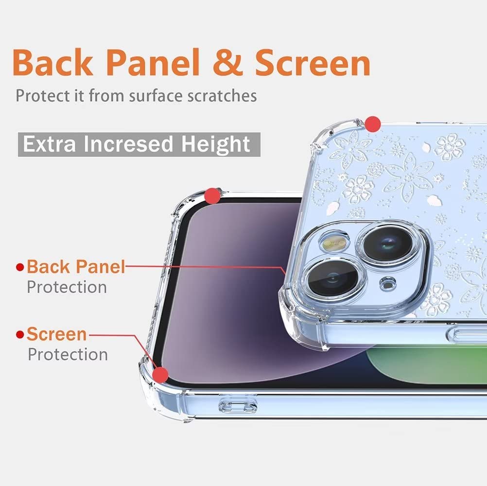 SEAHAI Cover per Xiaomi Poco X4 PRO 5G, Custodia Protettiva Ultra