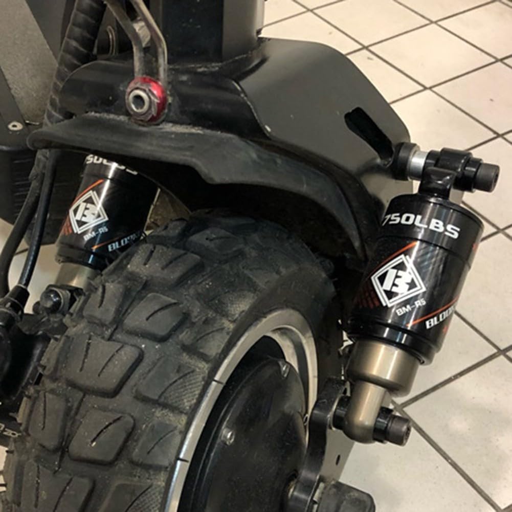 Amortiguador trasero de aire para bicicleta 125-190 mm 1000 libras scooter eléctrico 120 mm 550 libras