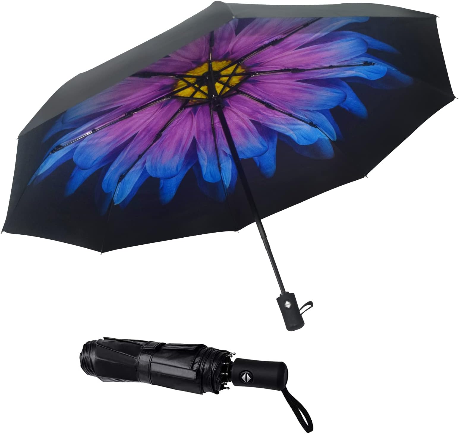 SY COMPACT Travel Umbrella Windproof Automatic Umbrellas-Factory Outlet umbrella