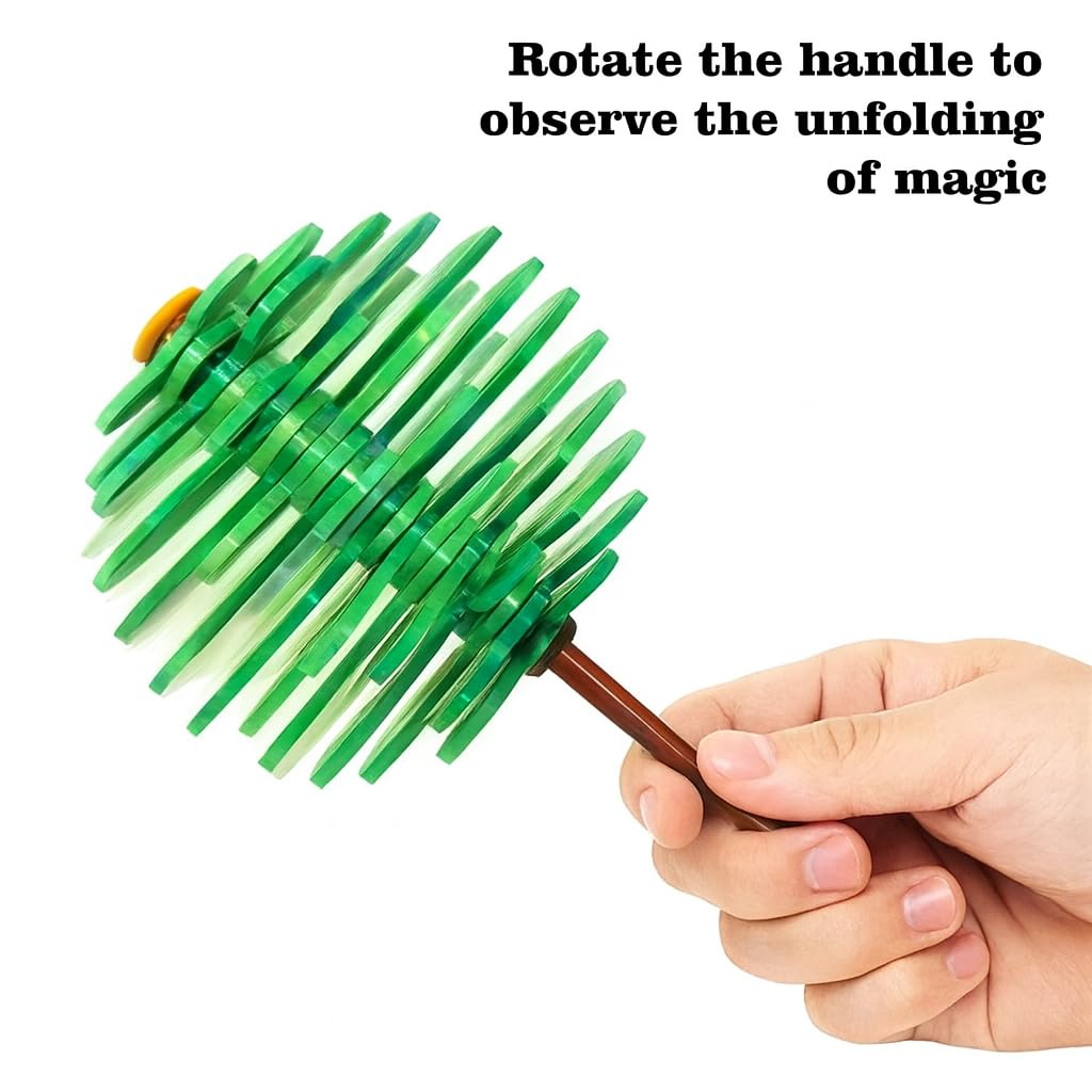 Braintastic Spinning Christmas Candy Tree Toy for Kids | Rotating Stress Relief Fun Gift for Kids (Christmas Candy Tree PO24) 3