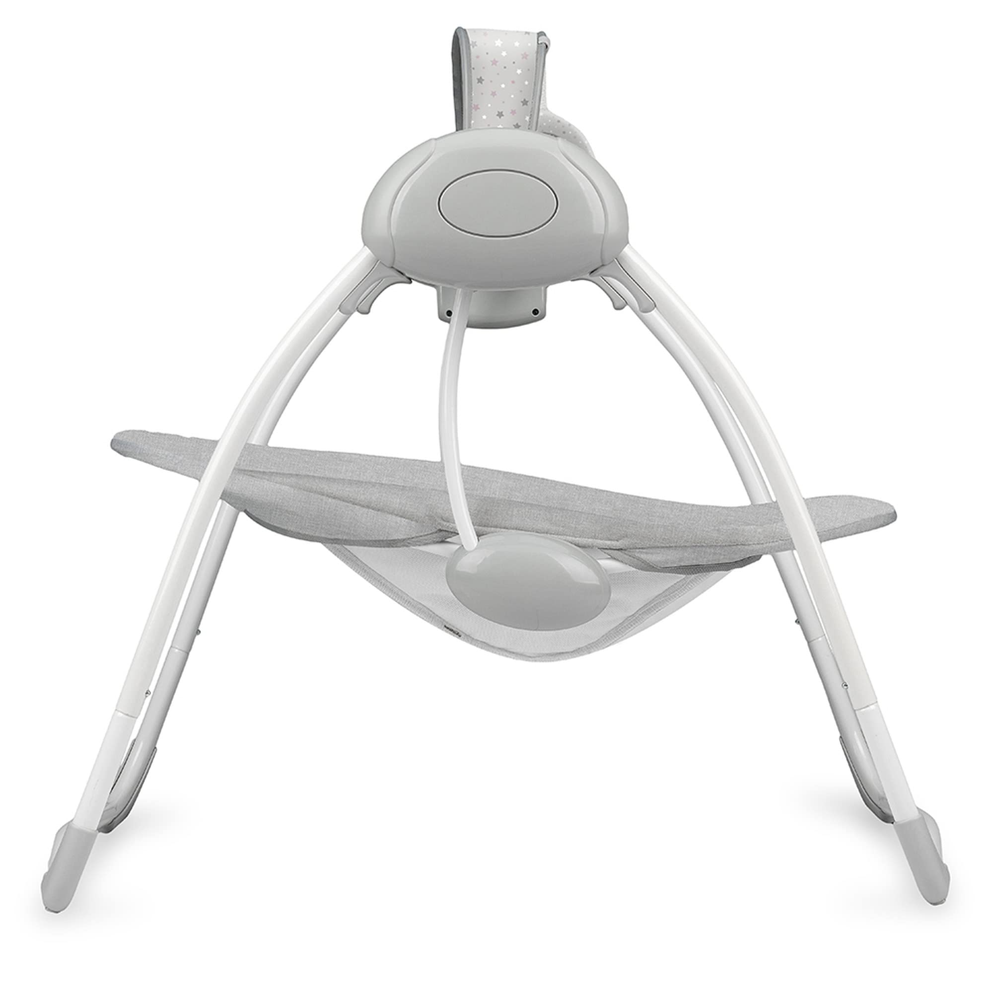 Momi Liss Teddy Pink Rocker con funzione di oscillazione automatica, per bambini fino a 9 kg, con 5 velocità, capacità di regolare l'orario di lavoro, l'alimentazione o le batterie