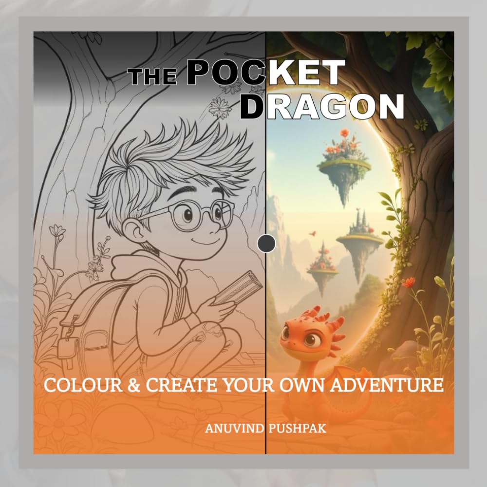 The Pocket Dragon: Colour & Create your own adventure