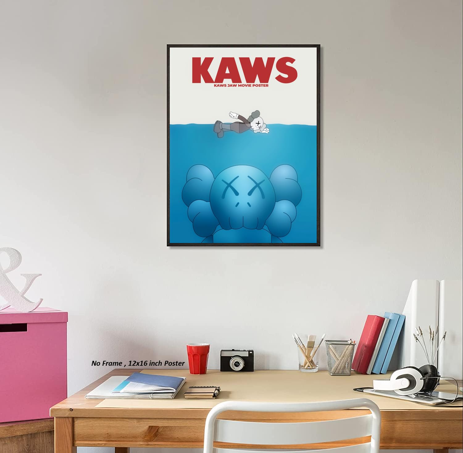 Aesthetic Funny Kaws Poster – (12x16 Inch) Unframed – Kaws Room