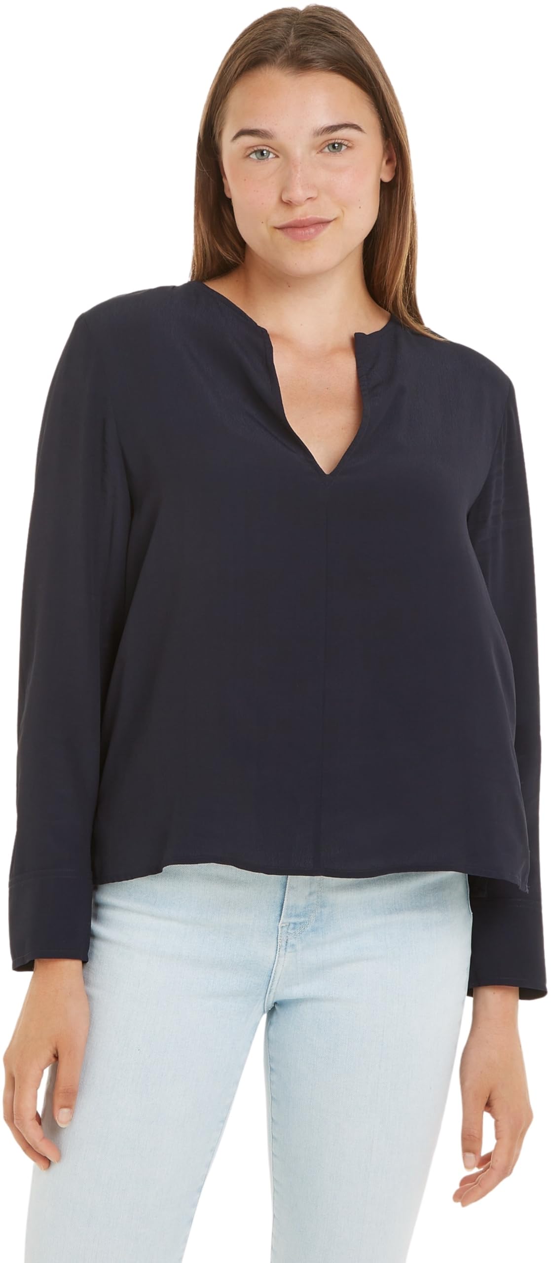 Crepe con Cuello de Pico · WW0WW40529